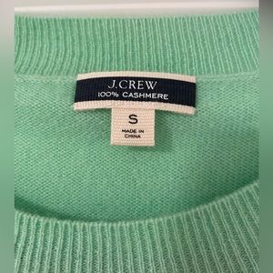 JCrew Cashmere slim-fit crewneck sweater